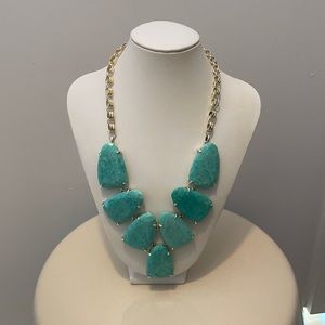 Kendra Scott Teal Stone Necklace - New with tags